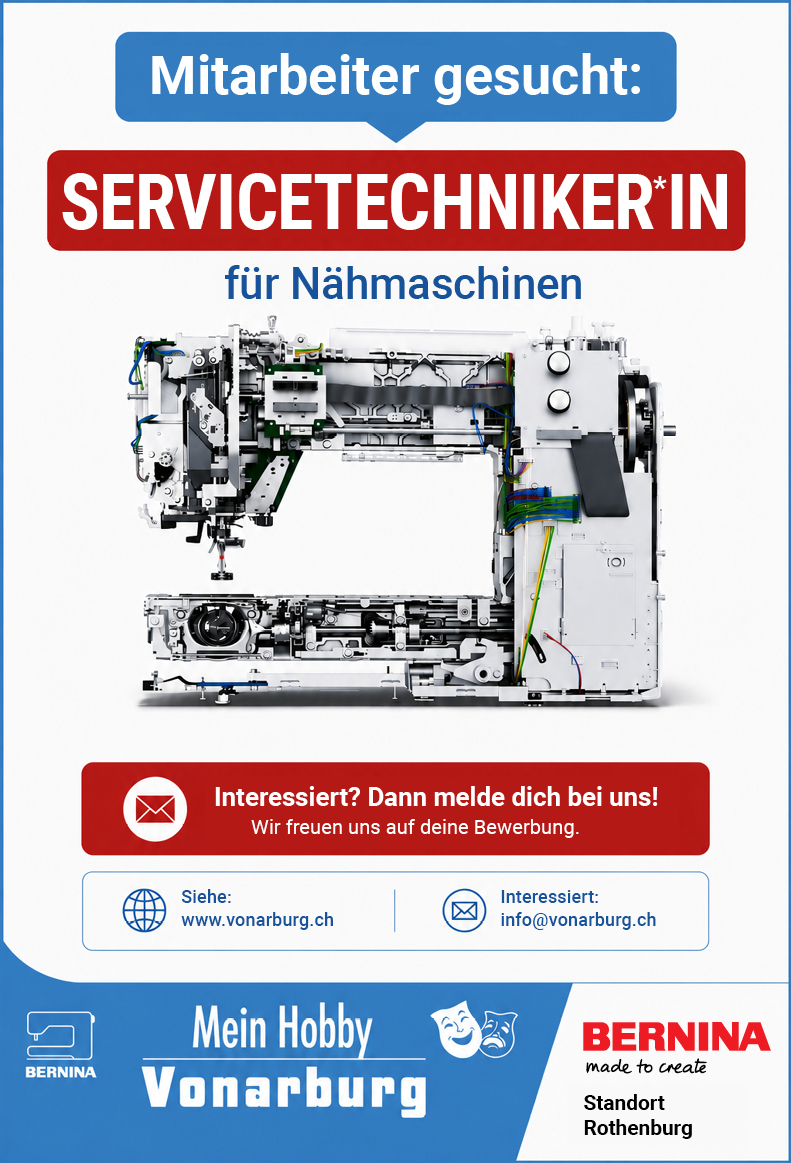 Servicetechniker:in Nähmaschinen