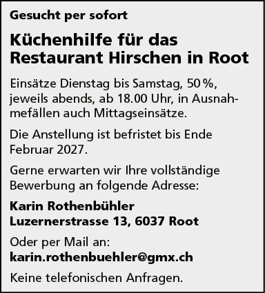 Küchenhilfe