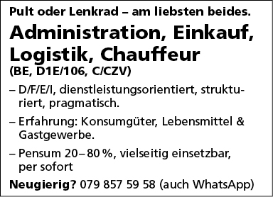 Pult oder Lenkrad - am liebsten beides