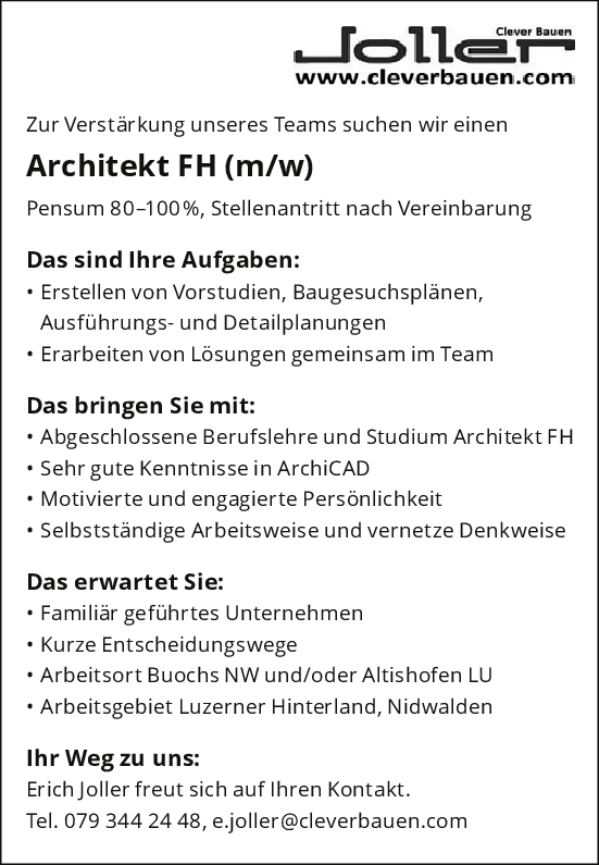 Architekt FH