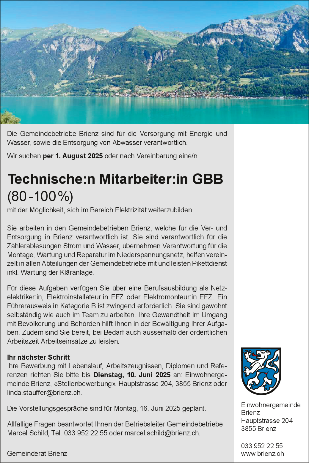 Techn. Mitarbeiter GBB