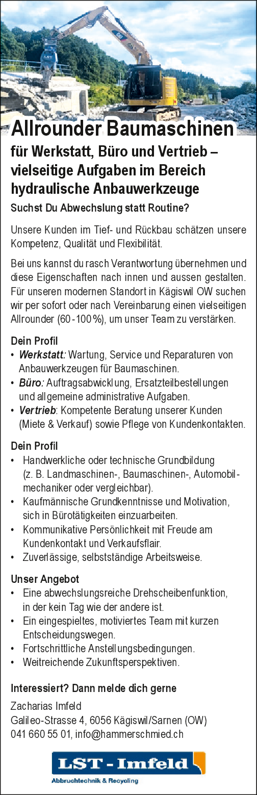 Allrounder Baumaschinen