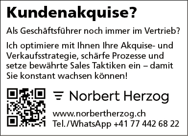 Kundenakquise?