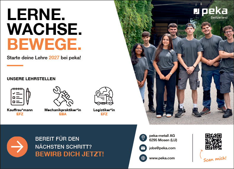 Lehrstellen 2027