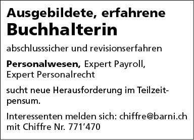 Buchhalterin