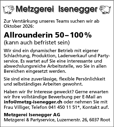 Allrounderin 50-100%