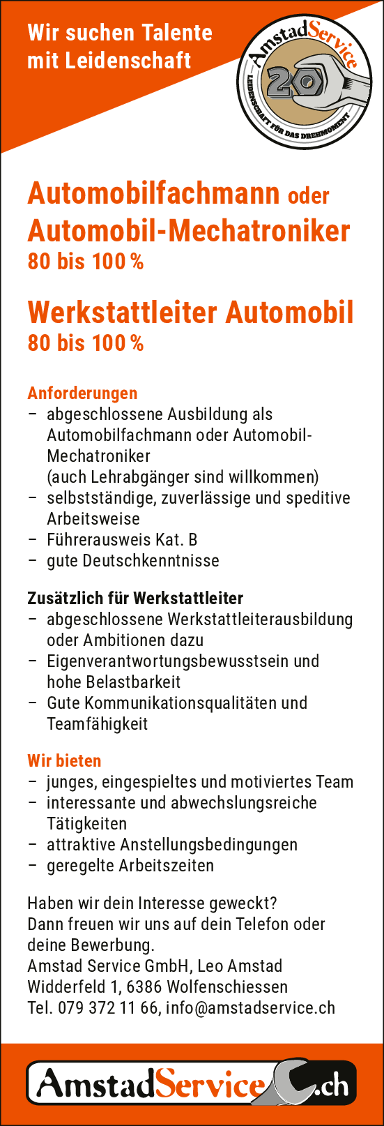 Talente im Automobilbereich
