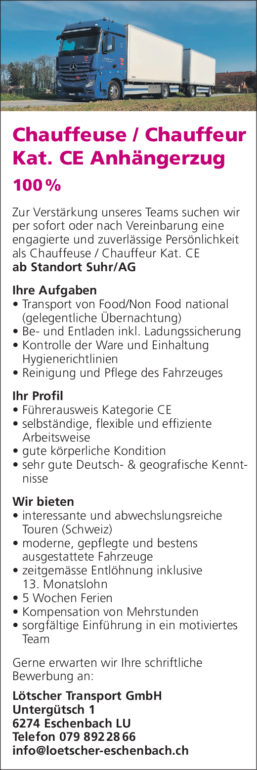 Chauffeur/Chauffeuse